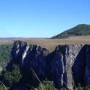 Imagem do C&acirc;nion Monte Negro, em S&atilde;o Jos&eacute; dos Ausentes, Rio Grande do Sul.